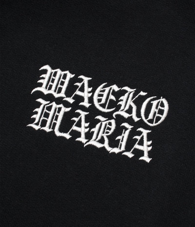 画像3: WACKO MARIA/HEAVY WEIGHT SWEAT PANTS（BLACK）［スウェットパンツ-25秋冬］