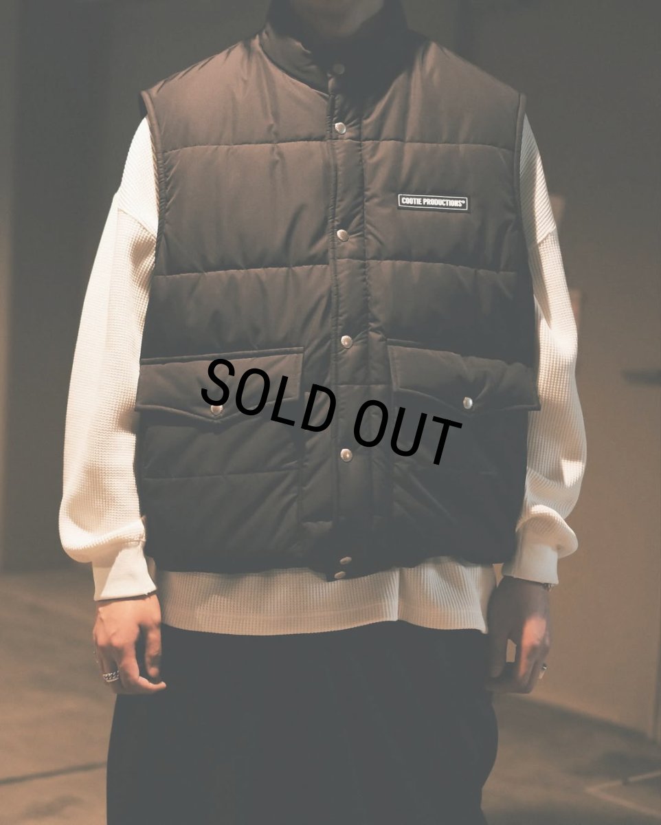 画像10: COOTIE PRODUCTIONS/Error Fit Padded Racing Vest（Black）［エラーフィットレーシングベスト-25秋冬］ (10)