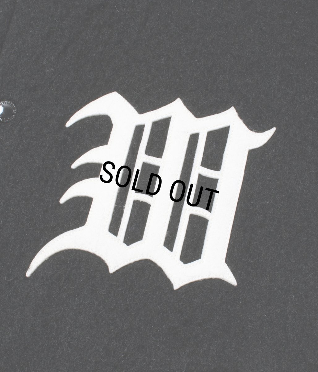 画像3: WACKO MARIA/WOOL MOHAIR VARSITY JACKET（BLACK）［ウールモヘアヴァーシティJKT-25秋冬］ (3)