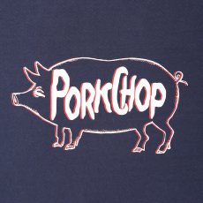 画像5: PORKCHOP/SCUM PORK L/S TEE（NAVY）［スカムポーク長袖T-25秋冬］ (5)
