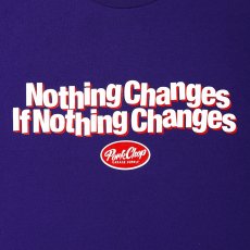 画像3: PORKCHOP/NC OVAL SCRIPT L/S TEE（PURPLE）［NCオーバルスクリプト長袖T-25秋冬］ (3)