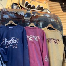 画像8: PORKCHOP/SCUM PORK L/S TEE（NAVY）［スカムポーク長袖T-25秋冬］ (8)