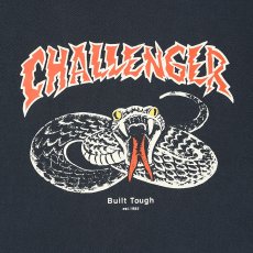 画像3: CHALLENGER/PIGMENT SNAKE TEE（PEPPER BLACK）［ピグメントスネークT-26春夏］ (3)