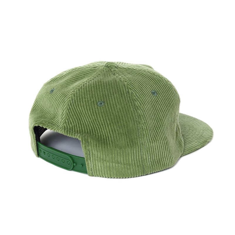 画像2: CHALLENGER/CORDUROY CAP（LT GREEN）［コーデュロイキャップ-26春夏］