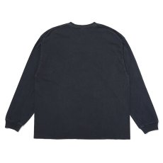 画像2: CHALLENGER/L/S PIGMENT SPIRAL SNAKE TEE（PEPPER BLACK）［ピグメントスパイラルスネーク長袖T-26春夏］ (2)
