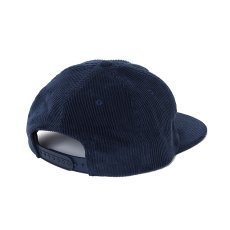 画像2: CHALLENGER/CORDUROY CAP（NAVY）［コーデュロイキャップ-26春夏］ (2)