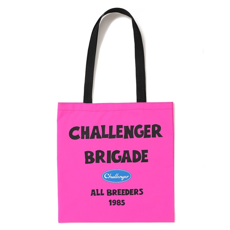 画像1: CHALLENGER/STORM TOTE BAG（PINK）［ストームトートバッグ-26春夏］
