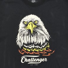 画像3: CHALLENGER/EAGLE DRY MESH TEE（BLACK）［イーグルドライメッシュT-26春夏］ (3)