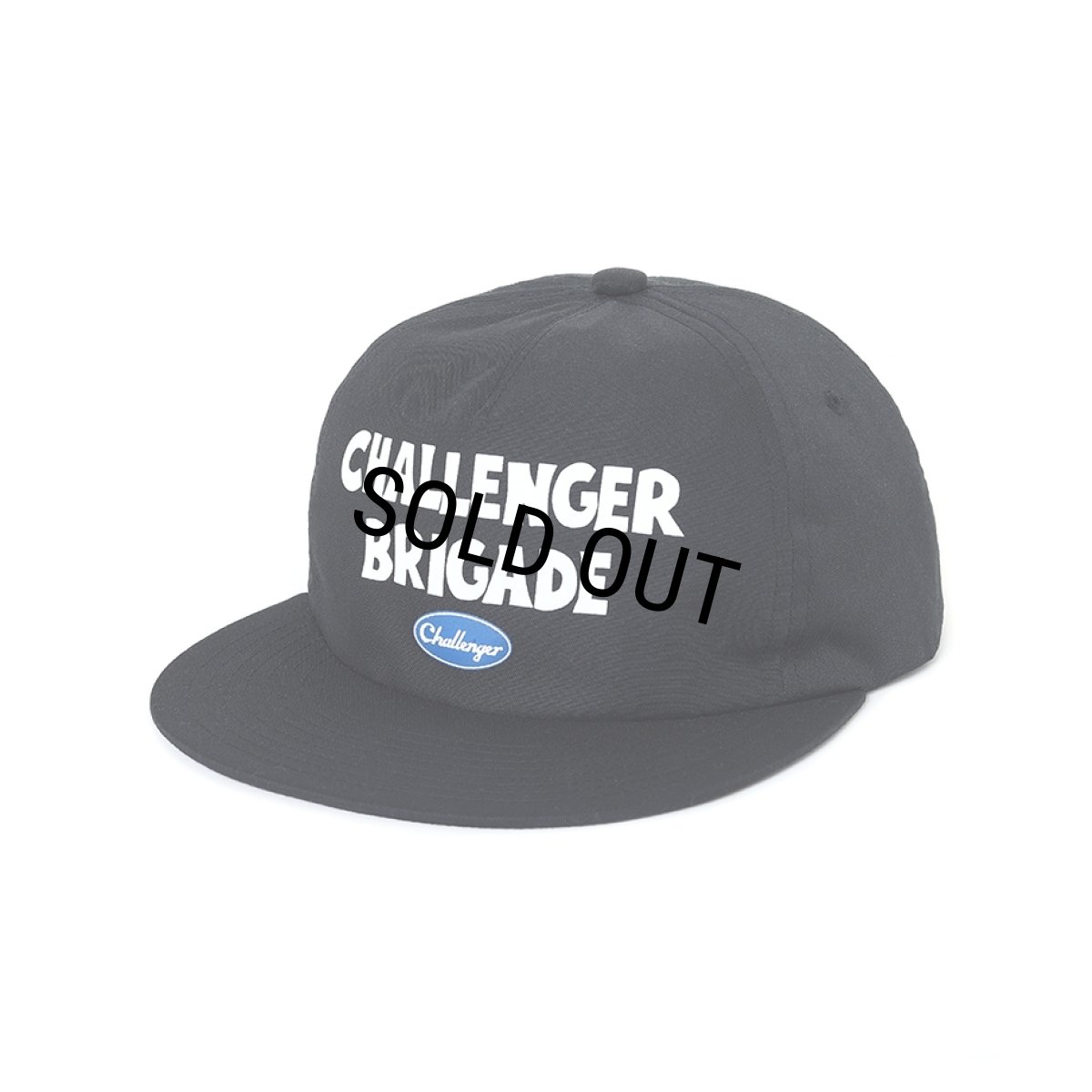 画像1: CHALLENGER/BRIGADE CAP（BLACK）［ブリゲイドキャップ-26春夏］ (1)