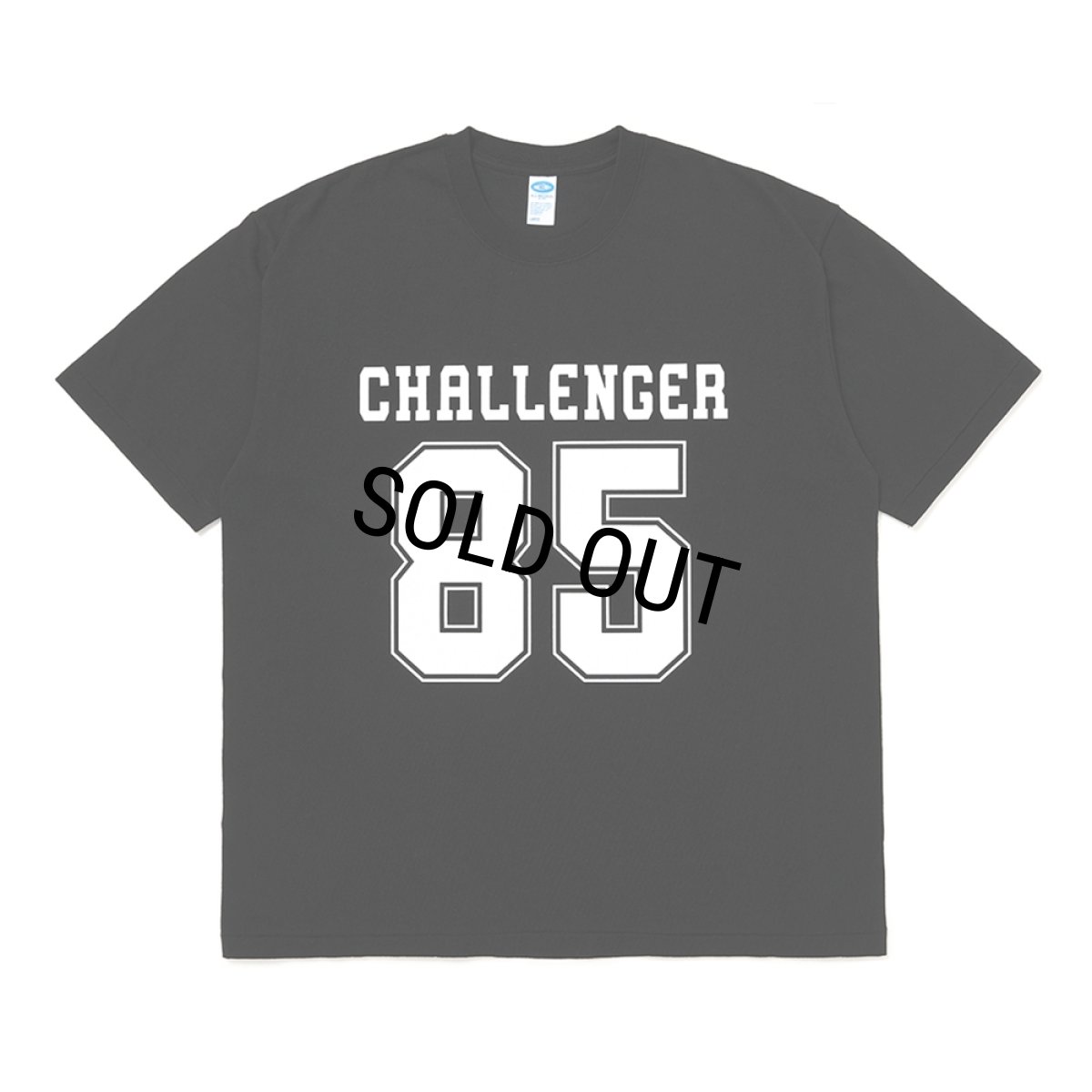 画像1: CHALLENGER/NUMBERS TEE（BLACK）［ナンバーズT-26春夏］ (1)