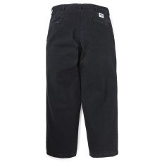 画像2: CHALLENGER/PIGMENT CHINO TROUSER（BLACK）［ピグメントチノトラウザー-26春夏］ (2)