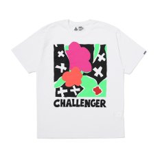 画像1: CHALLENGER/FLOWER TEE（WHITE）［フラワーT-26春夏］ (1)