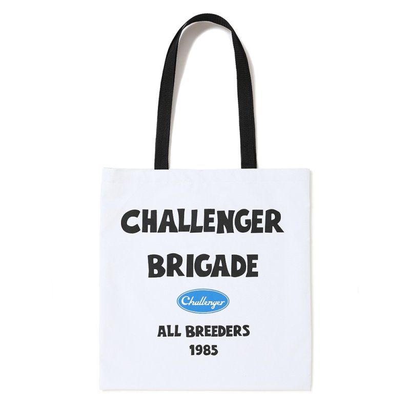 画像1: CHALLENGER/STORM TOTE BAG（WHITE）［ストームトートバッグ-26春夏］