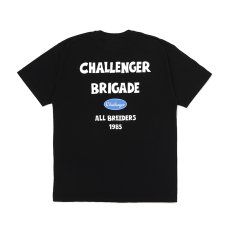 画像1: CHALLENGER/BRIGADE TEE（BLACK）［ブリゲイドT-26春夏］ (1)