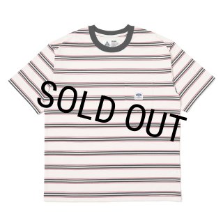 CHALLENGER/S/S AUTHENTIC BORDER TEE（WHITE）［オーセンティック