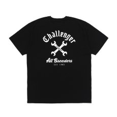 画像1: CHALLENGER/MECHANIC TEE（BLACK）［メカニックT-26春夏］ (1)