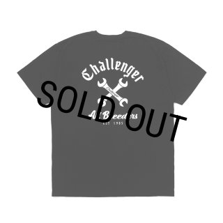CHALLENGER/MECHANIC TEE（BLACK）［メカニックT-26春夏］ - JONAS