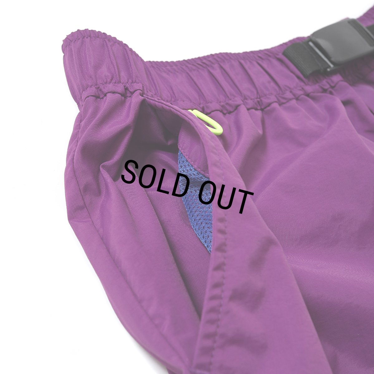 画像3: CHALLENGER/NYLON BASIC SHORTS（PURPLE）［ナイロンベーシックショーツ-26春夏］ (3)