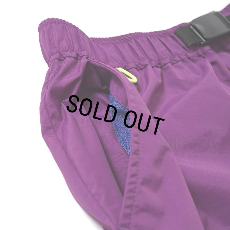 CHALLENGER/NYLON BASIC SHORTS（PURPLE）［ナイロンベーシック