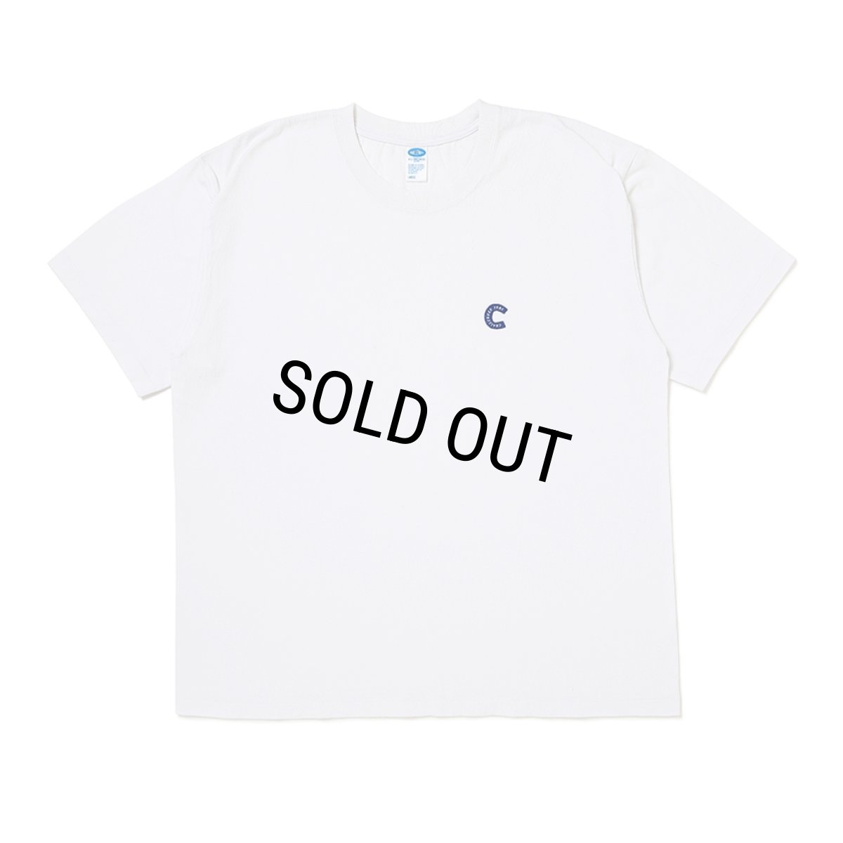 画像1: CHALLENGER/PIGMENT C PATCH TEE（WHITE）［ピグメント"C"パッチT-26春夏］ (1)