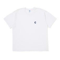 画像1: CHALLENGER/PIGMENT C PATCH TEE（WHITE）［ピグメント"C"パッチT-26春夏］ (1)