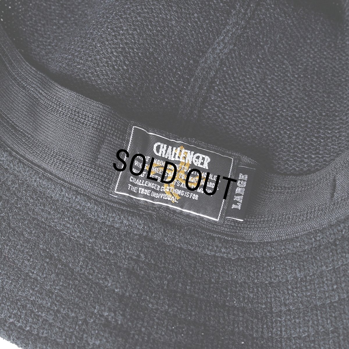 画像5: CHALLENGER/CLASSIC HAT（BLACK）［クラシックハット-26春夏］ (5)