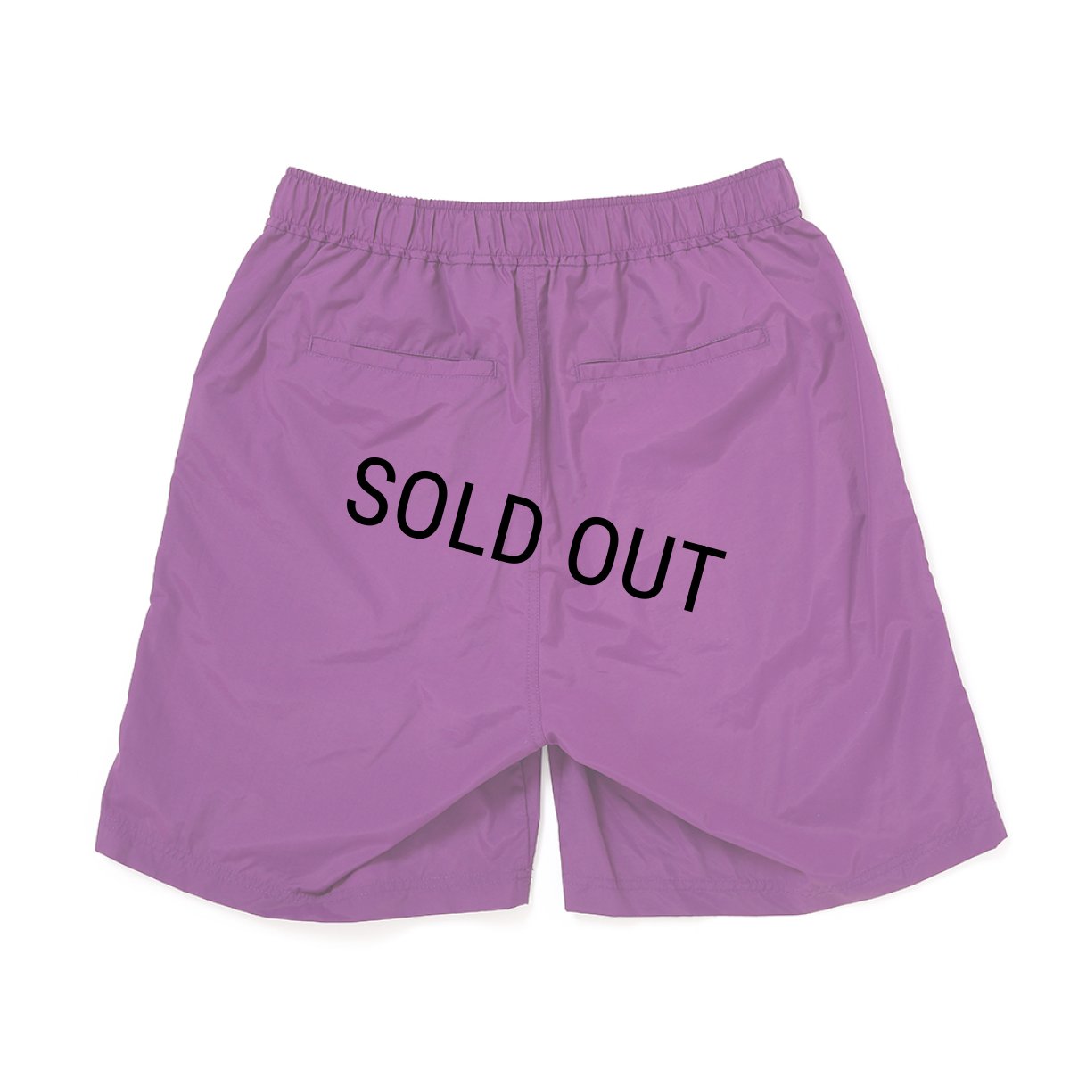 画像2: CHALLENGER/NYLON BASIC SHORTS（PURPLE）［ナイロンベーシックショーツ-26春夏］ (2)