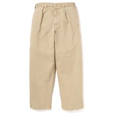 画像1: CHALLENGER/PIGMENT CHINO TROUSER（BEIGE）［ピグメントチノトラウザー-26春夏］ (1)