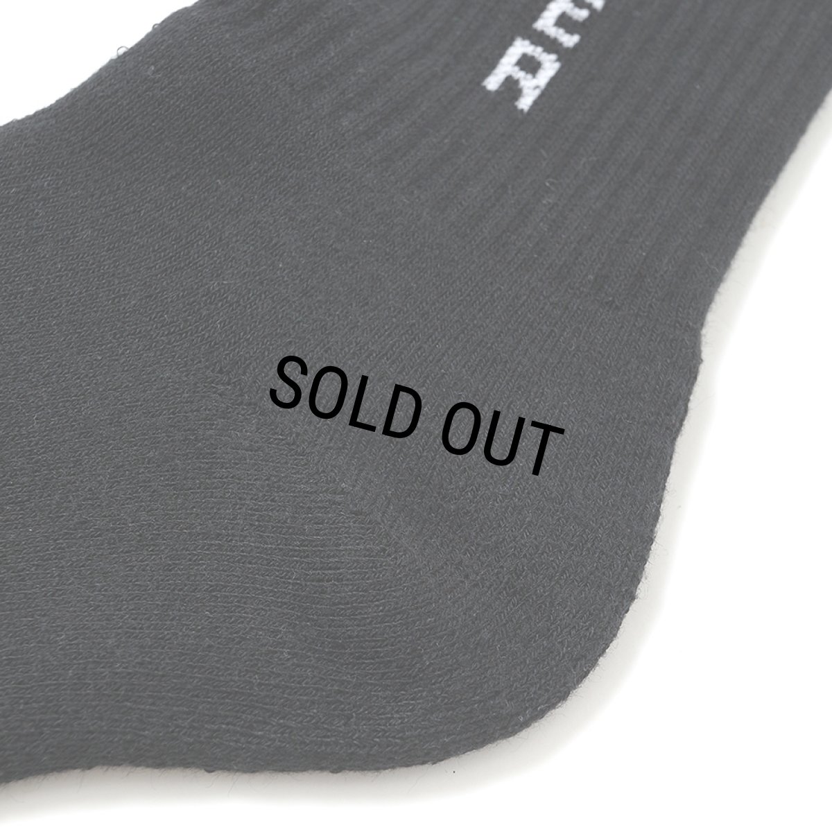 画像3: CHALLENGER/LOGO SOCKS（BLACK）［ロゴソックス-26春夏］ (3)