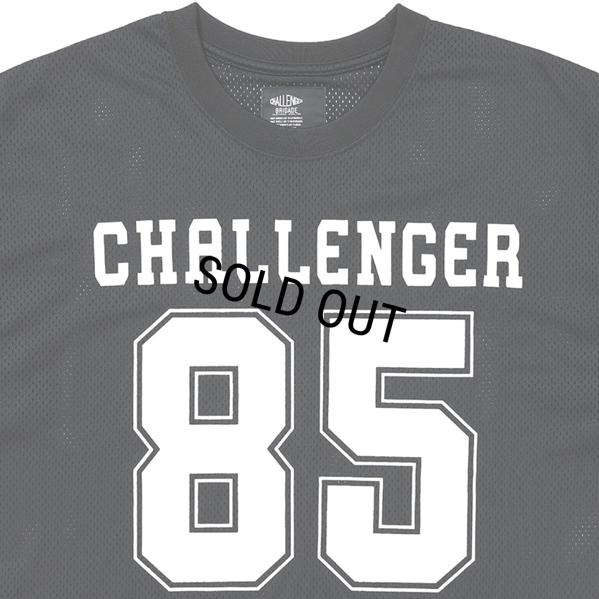 画像3: CHALLENGER/NUMBERS DRY MESH TEE（BLACK）［ナンバーズドライメッシュT-26春夏］ (3)