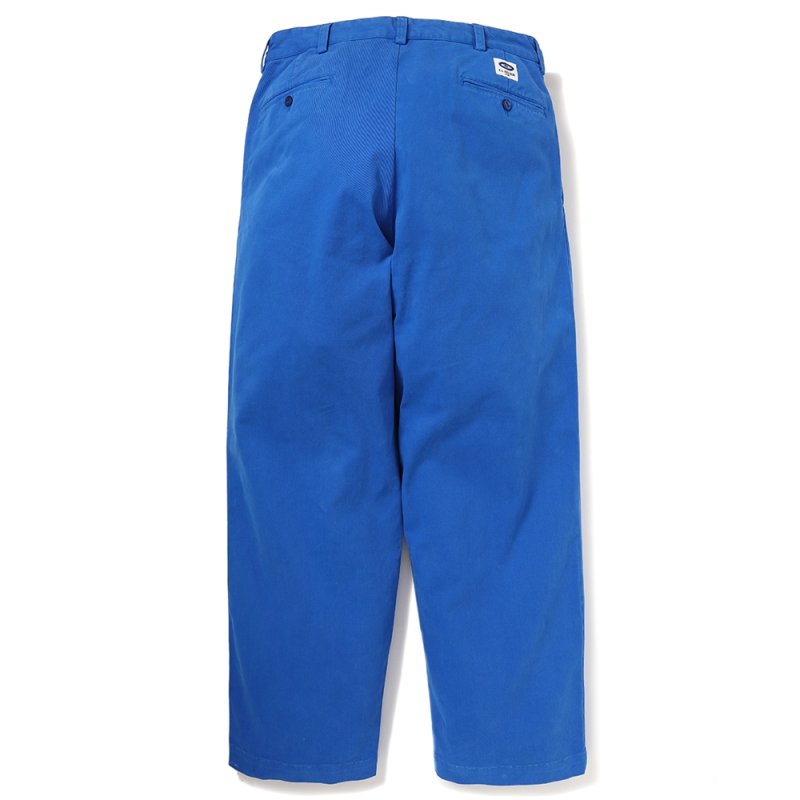 画像2: CHALLENGER/PIGMENT CHINO TROUSER（BLUE）［ピグメントチノトラウザー-26春夏］