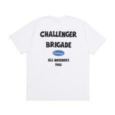 画像1: CHALLENGER/BRIGADE TEE（WHITE）［ブリゲイドT-26春夏］ (1)