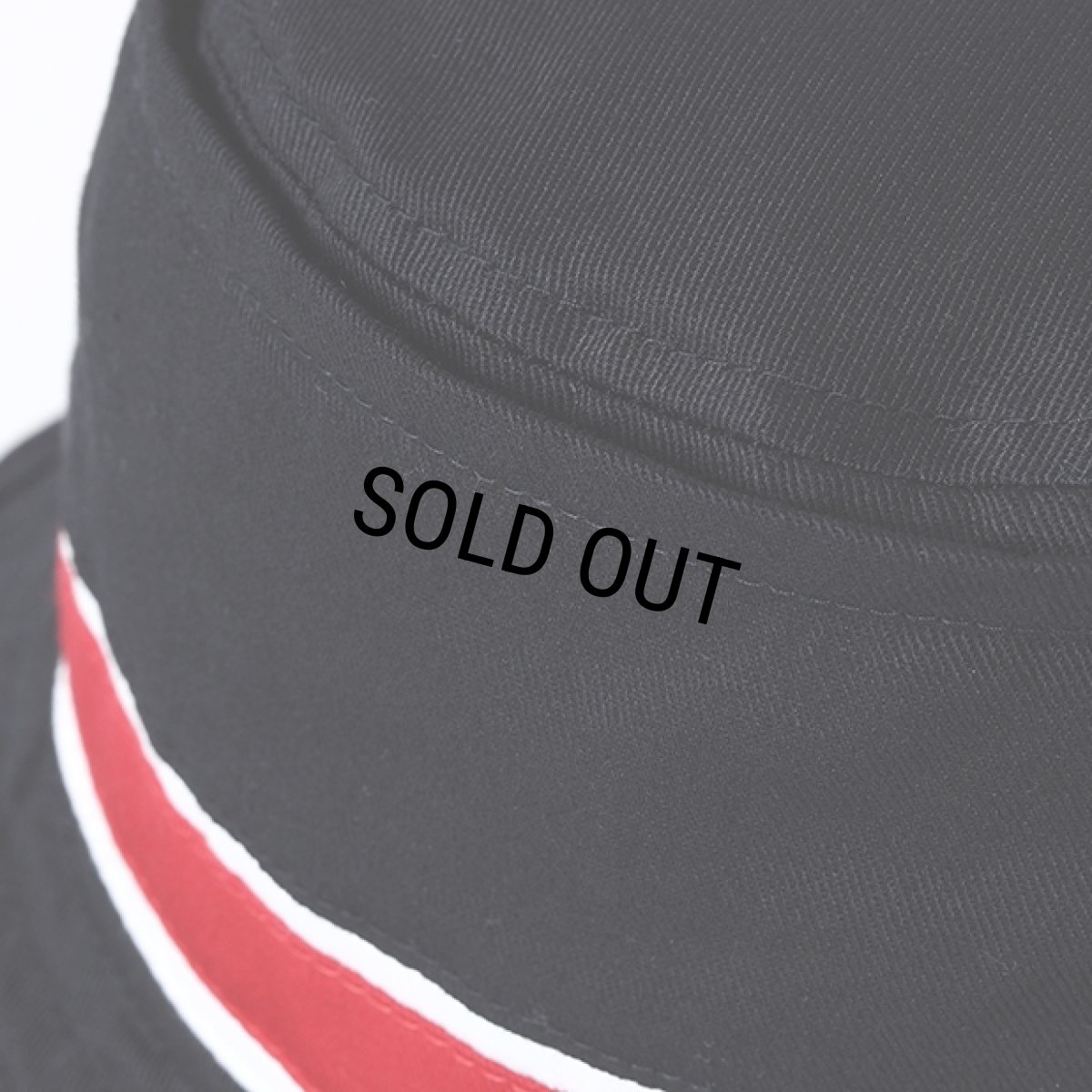 画像5: CHALLENGER/LINE HAT（BLACK）［ラインハット-26春夏］ (5)