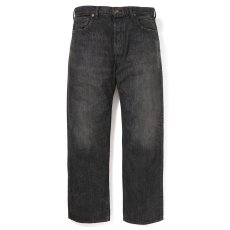 画像1: CHALLENGER/CLASSIC WASHED DENIM PANTS（WASHED BLACK）［クラシックウォッシュドデニムパンツ-26春夏］ (1)