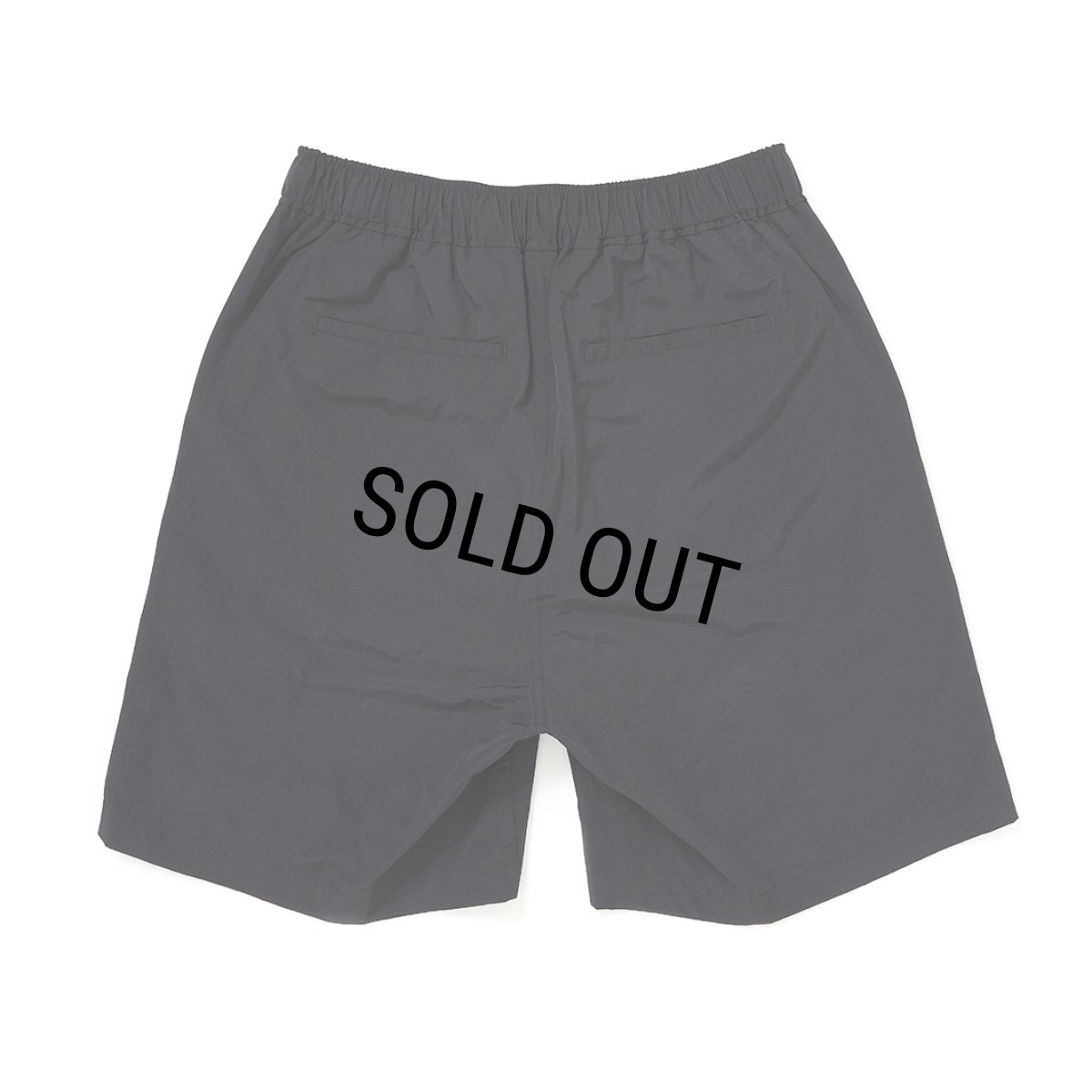 画像2: CHALLENGER/NYLON BASIC SHORTS（BLACK）［ナイロンベーシックショーツ-26春夏］ (2)