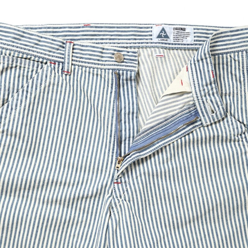 画像3: CHALLENGER/HICKORY PAINTER PANTS（WASHED HICKORY）［ヒッコリーペインターパンツ-26春夏］