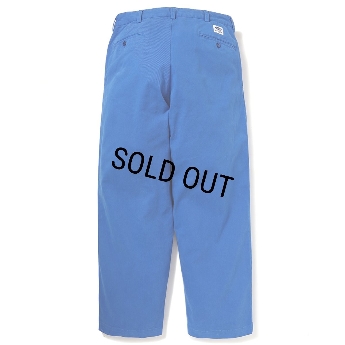 画像2: CHALLENGER/PIGMENT CHINO TROUSER（BLUE）［ピグメントチノトラウザー-26春夏］ (2)