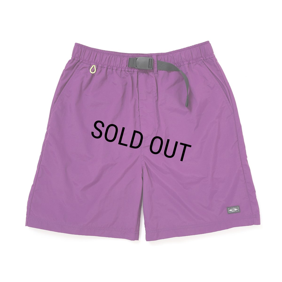 画像1: CHALLENGER/NYLON BASIC SHORTS（PURPLE）［ナイロンベーシックショーツ-26春夏］ (1)