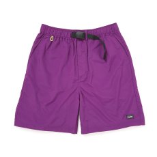 画像1: CHALLENGER/NYLON BASIC SHORTS（PURPLE）［ナイロンベーシックショーツ-26春夏］ (1)