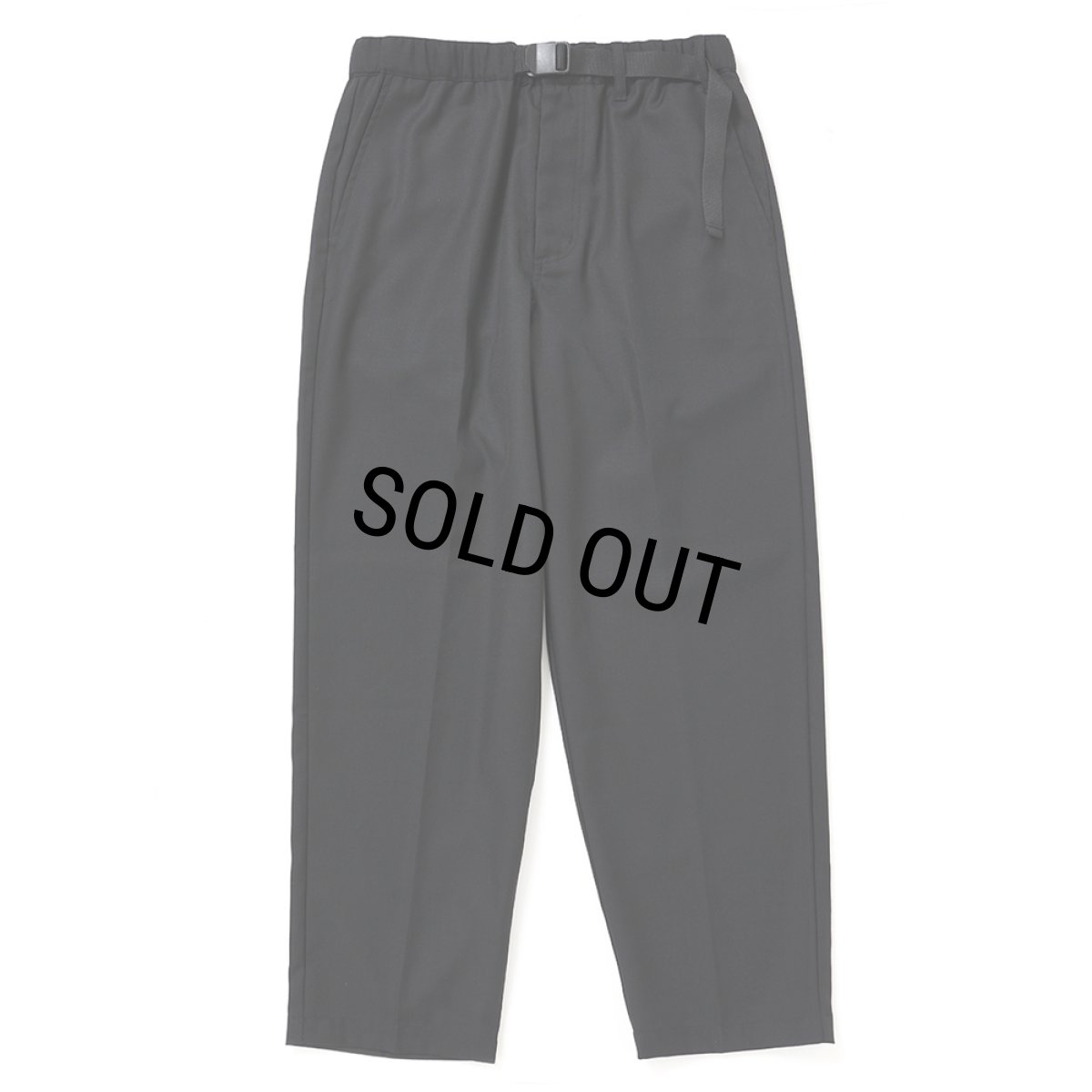 画像1: CHALLENGER/PANAMA PANTS（BLACK）［パナマパンツ-26春夏］ (1)