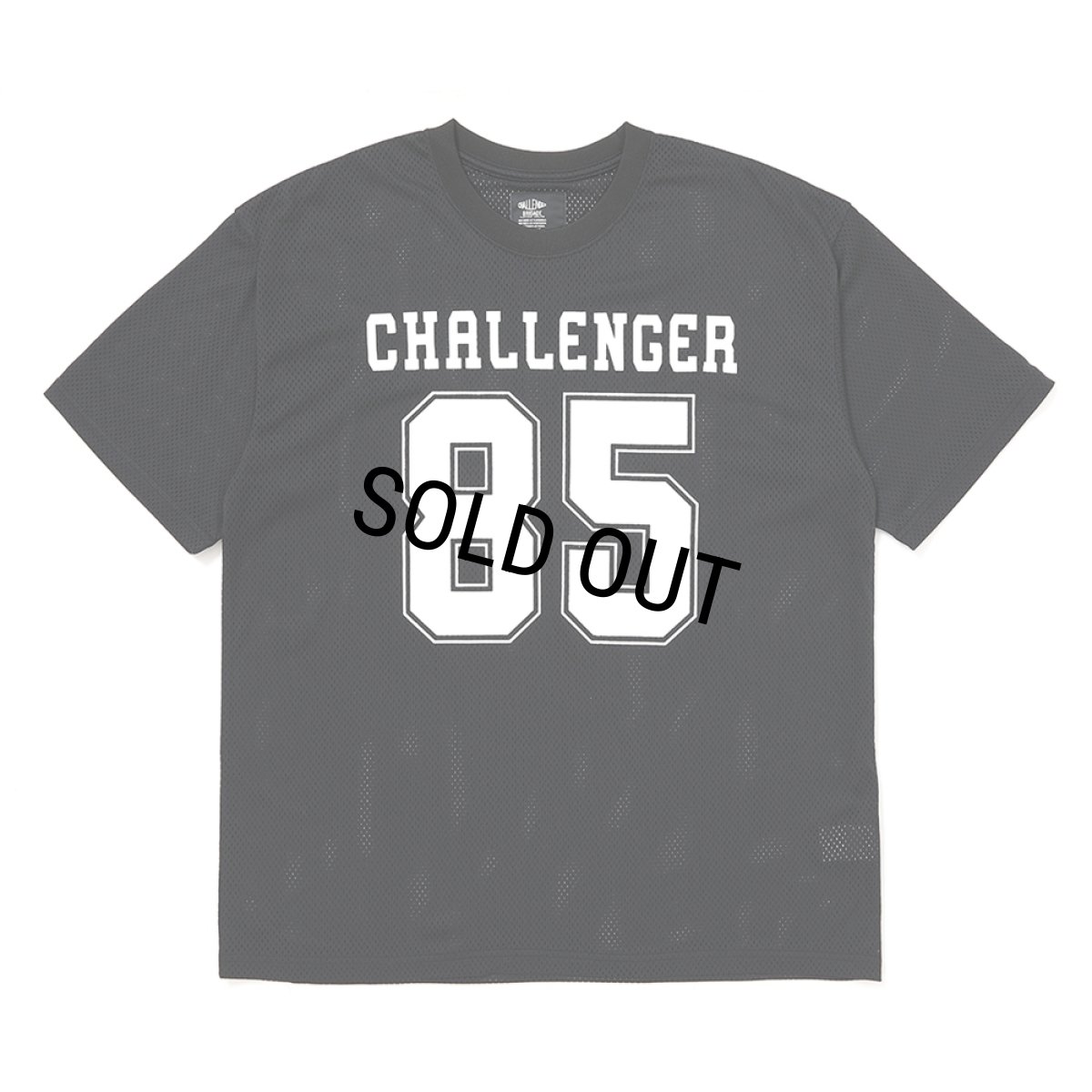 画像1: CHALLENGER/NUMBERS DRY MESH TEE（BLACK）［ナンバーズドライメッシュT-26春夏］ (1)
