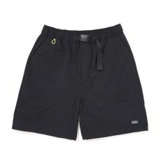 画像1: CHALLENGER/NYLON BASIC SHORTS（BLACK）［ナイロンベーシックショーツ-26春夏］ (1)