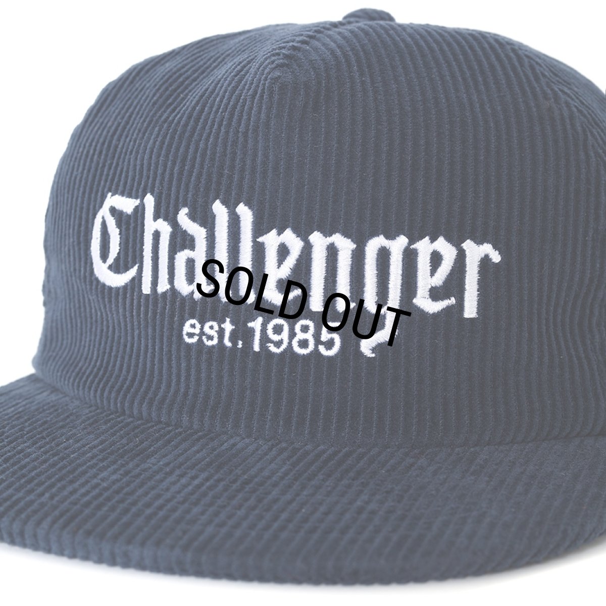 画像4: CHALLENGER/CORDUROY CAP（NAVY）［コーデュロイキャップ-26春夏］ (4)
