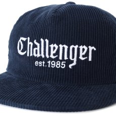 画像4: CHALLENGER/CORDUROY CAP（NAVY）［コーデュロイキャップ-26春夏］ (4)