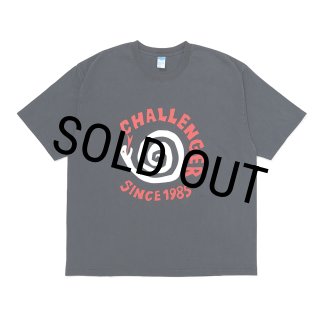CHALLENGER/PIGMENT SPIRAL SNAKE TEE（PEPPER BLACK）［ピグメント