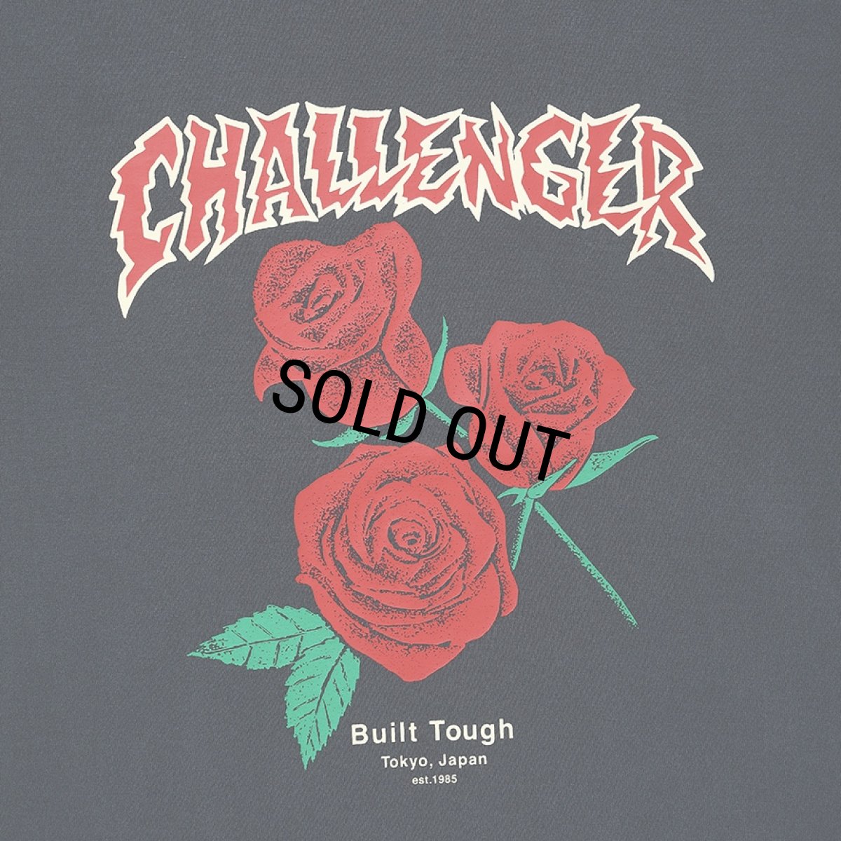 画像4: CHALLENGER/PIGMENT ROSE TEE（RED ROSE）［ピグメントローズT-26春夏］ (4)