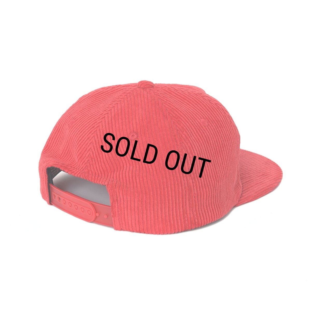 画像2: CHALLENGER/CORDUROY CAP（RED）［コーデュロイキャップ-26春夏］ (2)