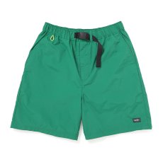 画像1: CHALLENGER/NYLON BASIC SHORTS（GREEN）［ナイロンベーシックショーツ-26春夏］ (1)