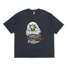画像1: CHALLENGER/EAGLE TEE（PEPPER BLACK）［イーグルT-26春夏］ (1)