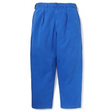 画像1: CHALLENGER/PIGMENT CHINO TROUSER（BLUE）［ピグメントチノトラウザー-26春夏］ (1)